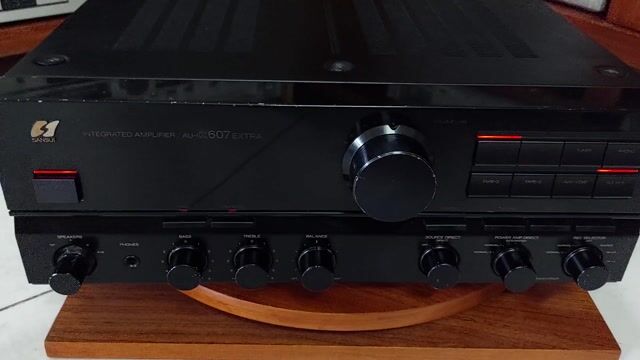 Amply Sansui AU-607 EXTRA Đen. Mua bán Tivi, Âm thanh tại Huyện Bình Chánh Tp Hồ Chí Minh được đăng bởi Le va loa amply bãi hình 1