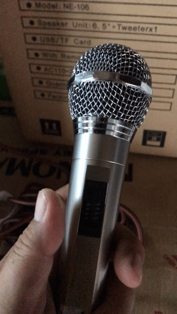 Loa Karaoke Nanomax bass 30 kèm 2 micro bao ship. Mua bán Tivi, Âm thanh tại Thành phố Vĩnh Long Vĩnh Long được đăng bởi Happy Gift Shop Vĩnh Long hình 1