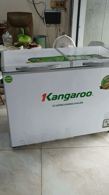 Tủ đông Kangaroo KG400NC2 2 cửa Trắng. Mua bán Tủ lạnh tại Quận Bình Thạnh Tp Hồ Chí Minh được đăng bởi Nguyễn Thị Cẩm Tiên hình 1