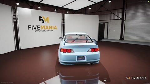 FIVEM Dc5 | Realistic Sports Car [Unbadged] Add-On | Interior & Exterior | Working Lights | Tuning Parts | Optimized | Fivem Ready | High Quality — video preview