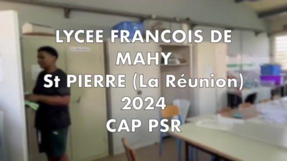 Le CAP PSR à La Réunion