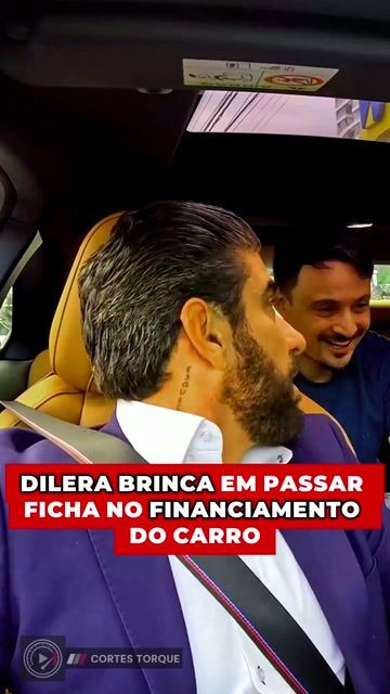 Dilera brinca com financiamento e testa modo esporte do carro