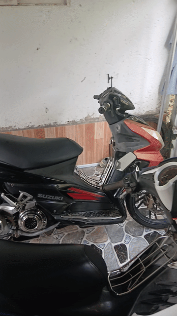 Suzuki Hayate Đỏ đen. Mua bán Xe máy tại Quận Bình Thuỷ Cần Thơ được đăng bởi Phúc Khánh Nguyễn Huỳnh hình 1