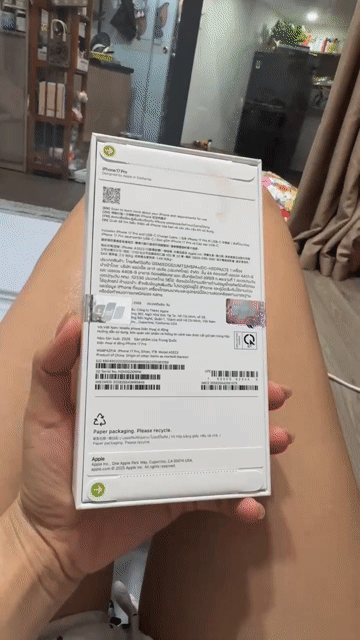 Apple iPhone 17 Pro 1TB Bạc 2026. Mua bán Điện thoại tại Quận 10 Tp Hồ Chí Minh được đăng bởi Thu hình 1