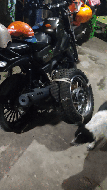 Cặp bánh xe Yamaha PG-1. Mua bán Phụ tùng xe tại Huyện Đức Hòa Long An được đăng bởi Minh Hoàng hình 1