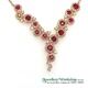 18ct 1.43ct Ruby and 1.09ct Diamond Necklace 360 video