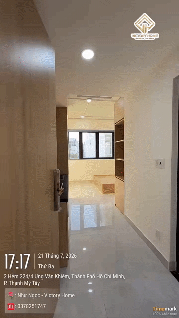 Cho thuê Căn hộ Chung cư Quận Bình Thạnh Tp Hồ Chí Minh diện tích 28 m² giá 5 triệu/tháng