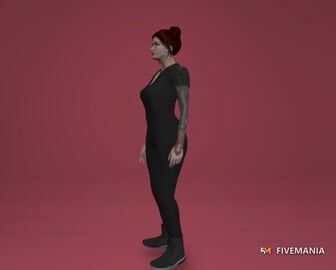 Mary | Female Ped | Multiple Outfits | Optimized & Fivem Ready [Add-On] — video preview