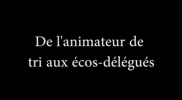 De l'animateur de tri aux écos-élégués