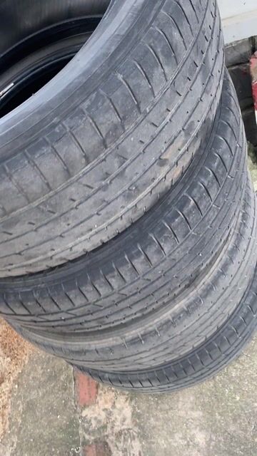 Lốp xe ô tô 225/55R19 đã sử dụng. Mua bán Phụ tùng xe tại Thành phố Thủ Dầu Một Bình Dương được đăng bởi Triều Auto  hình 1