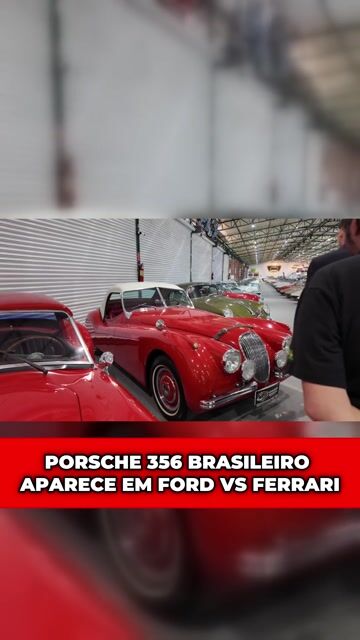 PORSCHE 356 BRASILEIRO APARECE EM FORD VS FERRARI