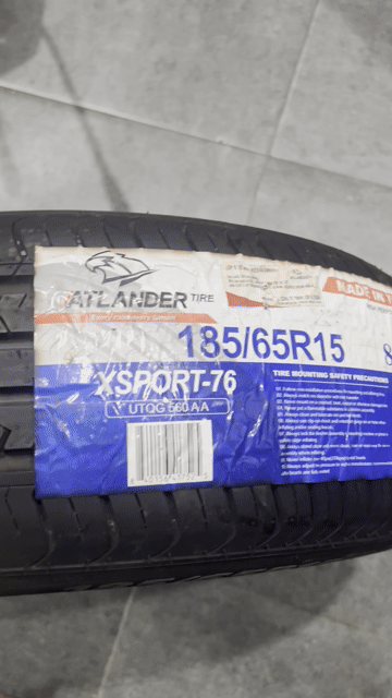 Lốp ô tô Atlander XSPORT-76 185/65/R15. Mua bán Phụ tùng xe tại Quận Cầu Giấy Hà Nội được đăng bởi Cậu Tấn hình 1