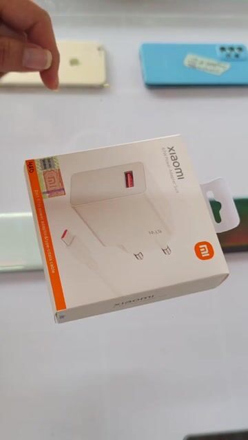 Bộ sạc Xiaomi 33W 67W USB-C Trắng. Mua bán Phụ kiện (Màn hình, Chuột...) tại Huyện Châu Đức Bà Rịa - Vũng Tàu được đăng bởi Hoàng Long hình 1