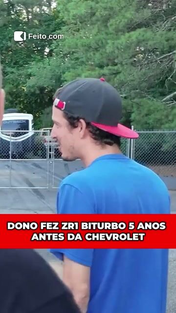 DONO FEZ ZR1 BITURBO 5 ANOS ANTES DA CHEVROLET