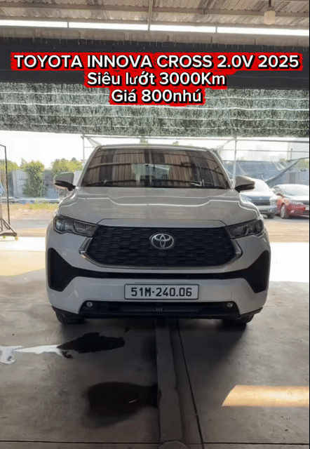 Siêu lướt Toyota Innova Cross 2025 2.0V Trắng. Mua bán Ô tô tại Thành phố Thủ Đức Tp Hồ Chí Minh được đăng bởi Phúc Nguyên hình 1