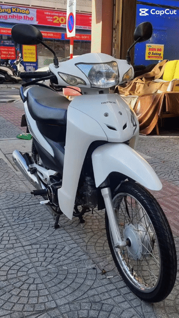 Detech Wave A 50cc Trắng. Mua bán Xe máy tại Quận Hải Châu Đà Nẵng được đăng bởi nguyen thanh thao hình 1