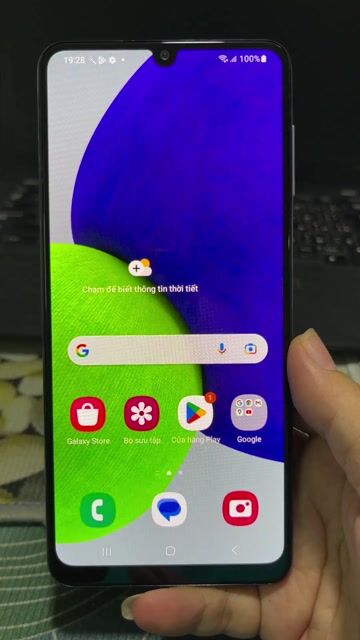 Samsung A22 128GB Tím Đen màn zin. Mua bán Điện thoại tại Quận Gò Vấp Tp Hồ Chí Minh được đăng bởi Như Băng hình 1