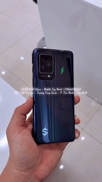 Black Shark 5 5G 12/128Gb - Bán Trả Góp. Mua bán Điện thoại tại Thành phố Tây Ninh Tây Ninh được đăng bởi Trần Bảo Store Mobile Tây Ninh hình 1