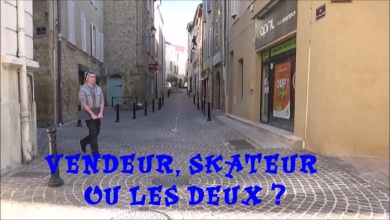 Vendeur, skateur ou les deux ?
