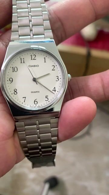 Casio Đồng hồ đeo tay Kim loại. Mua bán Đồng hồ tại Huyện Quốc Oai Hà Nội được đăng bởi duc anh hình 1