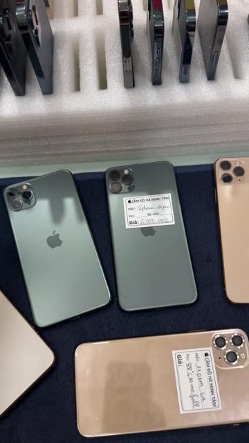 Apple iPhone 11 Pro Max 64-256GB 98-99%. Mua bán Điện thoại tại Thành phố Thuận An Bình Dương được đăng bởi cầm đồ Hà Minh Tâm  hình 1