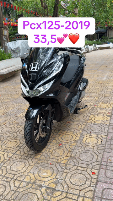 Honda PCX 2019 Đen Bóng Dáng sang trọng. Mua bán Xe máy tại Quận Ba Đình Hà Nội được đăng bởi Xe Máy Nam Thi hình 1