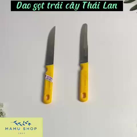 🪓 BỘ 2 DAO THÁI LAN CÁN VÀNG CẮT GỌT TRÁI CÂY KIWI. Mua bán Dụng cụ nhà bếp tại Quận Ninh Kiều Cần Thơ được đăng bởi Văn Long hình 1