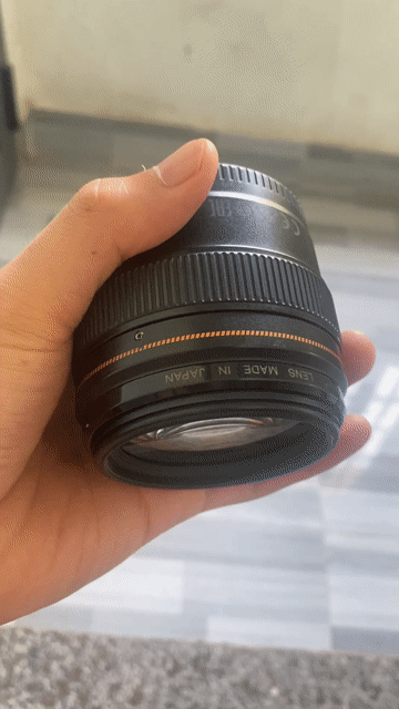 Ống kính Canon EF 85mm f/1.8 USM Đen. Mua bán Máy ảnh, Máy quay tại Quận Hải Châu Đà Nẵng được đăng bởi Lê Văn Phước hình 1