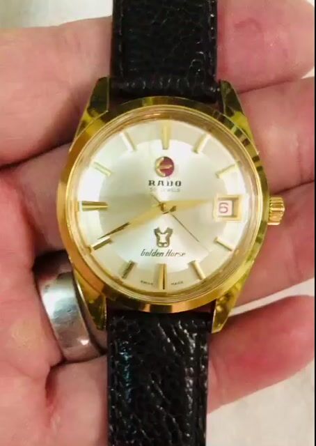 Đồng hồ Rado Golden Horse Nam Mạ vàng. Mua bán Đồng hồ tại Thành phố Ninh Bình Ninh Bình được đăng bởi Huong Luu hình 1