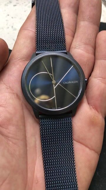 Đồng hồ thời trang CK K3M611 40mm xanh Titanium. Mua bán Đồng hồ tại Quận 12 Tp Hồ Chí Minh được đăng bởi Đăng  hình 1