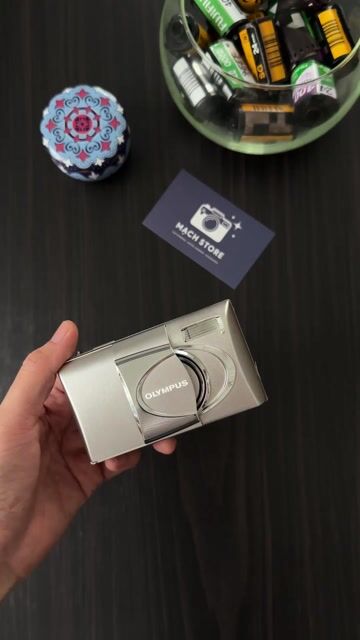 MÁY ẢNH FILM OLYMPUS MJU V METAL. Mua bán Máy ảnh, Máy quay tại Quận Gò Vấp Tp Hồ Chí Minh được đăng bởi Mạch Store hình 1