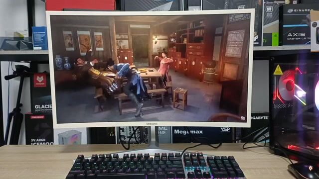 Màn hình Samsung 27 inch cong Full HD Trắng. Mua bán Phụ kiện (Màn hình, Chuột...) tại Quận Tân Bình Tp Hồ Chí Minh được đăng bởi Hào Wong KD Hoàng Phát hình 1