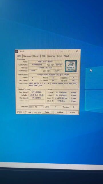 Dell Optiplex 3060 i5-8500T. Mua bán Máy tính để bàn tại Thành phố Thái Bình Thái Bình được đăng bởi Vũ Hùng Mạnh hình 1