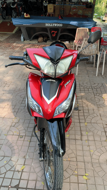 Honda Wave RSX 110 Đỏ đen. Mua bán Xe máy tại Huyện Thới Lai Cần Thơ được đăng bởi XE MÁY VIỆT TRUNG hình 1