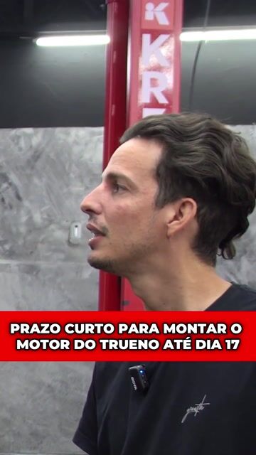 PRAZO CURTO PARA MONTAR O MOTOR DO TRUENO ATÉ DIA 17
