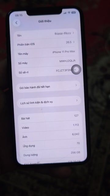 ip 11pro max 256gb qua sửa chữa nhiều. Mua bán Điện thoại tại Quận Hà Đông Hà Nội được đăng bởi Nguyễn Nghiêm Tâm hình 1