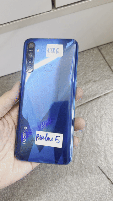 Realme 5 128GB Xanh. Mua bán Điện thoại tại Quận 12 Tp Hồ Chí Minh được đăng bởi Chí Công Mobile hình 1
