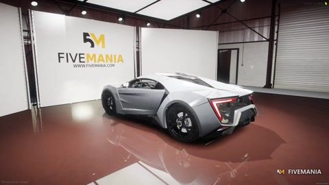 FIVEM Hype | Realistic Sports Car [Unbadged] Add-On | Working Lights | Fivem Ready | High Quality — video preview