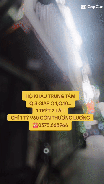 Mua bán Nhà ở Quận 3 Tp Hồ Chí Minh diện tích 17 m² giá 1,96 tỷ