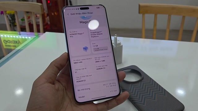 Honor Magic 7 Pro 5G 512GB quốc tế có ship. Mua bán Điện thoại tại Quận 12 Tp Hồ Chí Minh được đăng bởi a Liêm hình 1
