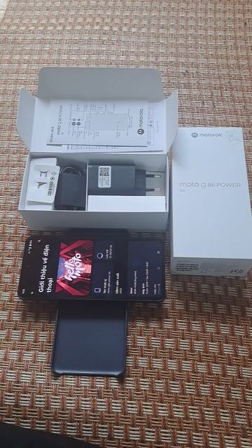Motorola G86 5G 128GB Xanh Dương mới đc 24 tiếng. Mua bán Điện thoại tại Quận Cầu Giấy Hà Nội được đăng bởi Phan Ánh hình 1