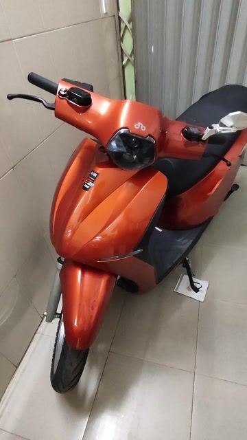 Xe máy điện đạt bike quan tum S2. Màu cam. Mua bán Xe điện tại Quận Hải Châu Đà Nẵng được đăng bởi Nguyễn Thị Thùy Linh hình 1