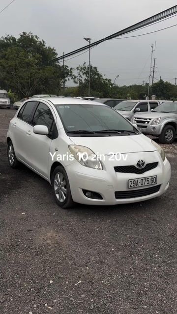 Toyota Yaris 2010 Trắng. Mua bán Ô tô tại Quận Hà Đông Hà Nội được đăng bởi Hiệp Xoăn Hà Đông hình 1