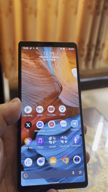Sony Xperia 1 64GB Tím. Mua bán Điện thoại tại Thành phố Biên Hòa Đồng Nai được đăng bởi Bán thanh lý dưới 2tr hình 1