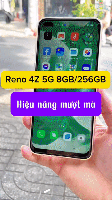 Điện thoại Oppo Reno 4Z 5G 8G/256G MỚI, NGUYÊN ZIN. Mua bán Điện thoại tại Thành phố Thủ Đức Tp Hồ Chí Minh được đăng bởi T MOBILE SINCE2010 hình 1