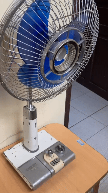 Quạt Nhật lửng gang sắt  Mitsubishi 100v.Free Ship. Mua bán Quạt tại Thành phố Phú Quốc Kiên Giang được đăng bởi Japanese goods hình 1