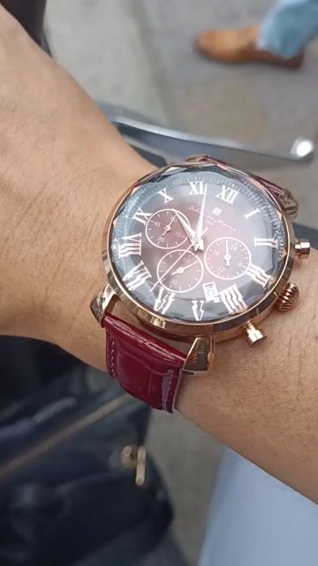 Đồng hồ đeo tay Salvatore Marra Nam Dây da. Mua bán Đồng hồ tại Thành phố Thủ Đức Tp Hồ Chí Minh được đăng bởi Trần Kiêm Trường  hình 1