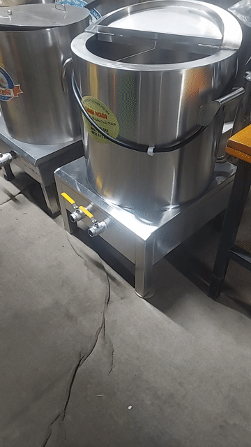 Nồi nấu cháo hoặc phở 80 lít . Mua bán Dụng cụ nhà bếp tại Quận Tân Phú Tp Hồ Chí Minh được đăng bởi Trịnh Phát hình 1