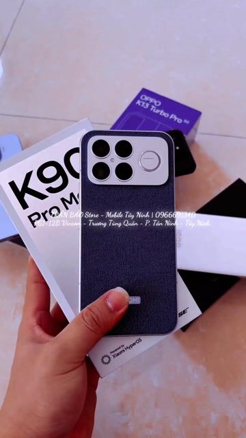 Redmi K90 Pro Max 256Gb Fullbox - Bán Trả Góp. Mua bán Điện thoại tại Thành phố Tây Ninh Tây Ninh được đăng bởi Trần Bảo Store Mobile Tây Ninh hình 1