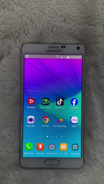 Galaxy Note 4 Trắng bản Hàn màn 2k đẹp. Mua bán Điện thoại tại Quận Phú Nhuận Tp Hồ Chí Minh được đăng bởi Minh hình 1